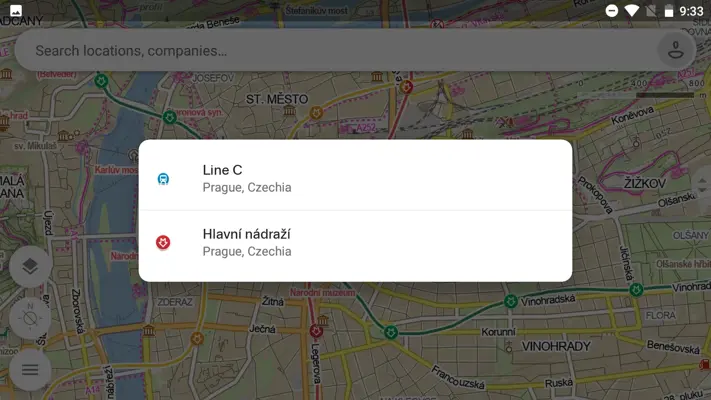Mapy.cz android App screenshot 7